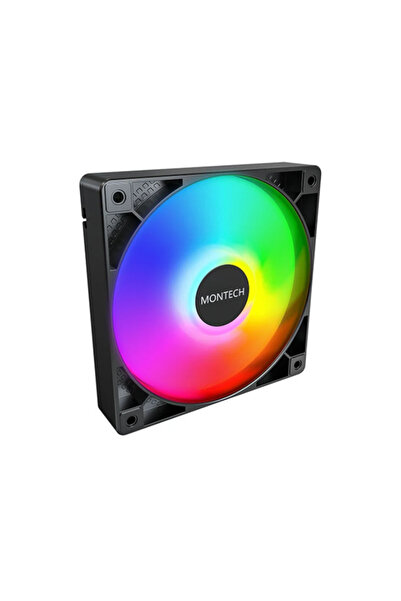 MONTECH Ventilator GF120, iluminare aRGB (negru)