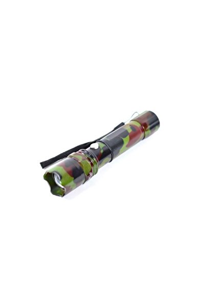 SOHO Lanterna LED 3W, 3x AAA or 3.7V Battery, Camouflage