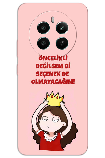 MRCİLETİSİM Realme 12 Pro Case Hd Pattern Printed Back Cover - Not an Option