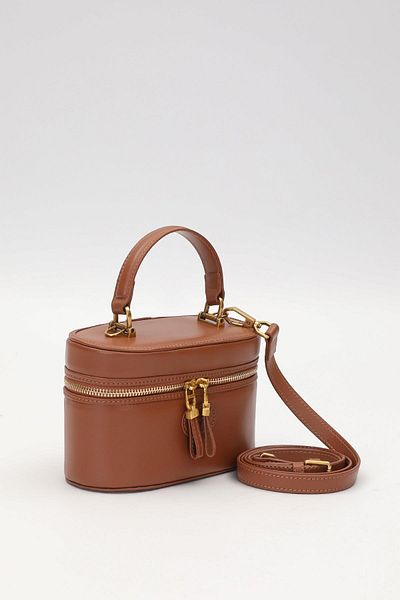 Levidor Camel Cylinder Model Handbag