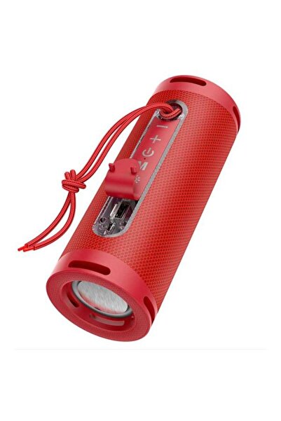 Hoco Portable Speaker HC9 Dazzling Pulse Sports, Bluetooth, AUX, USB, TF Card, FM Radio (Red)