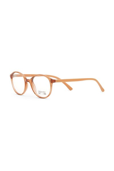 despada club Despada Dsc 408 C6 48Ekt Women's Blue Light Protection Screen Glasses (Transparent Honey Color)