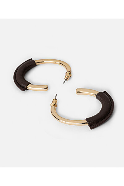 İpekyol Kontrast halka küpe