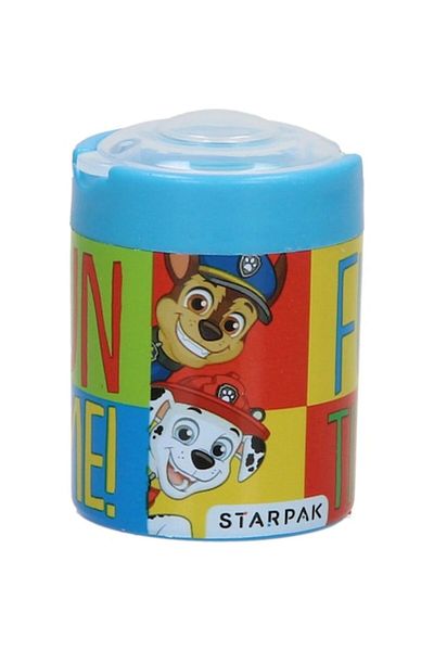 Bibilel Paw Patrol Double Sharpener with Metal Container, Multicolor