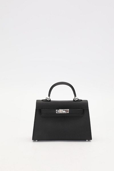 Levidor Black Rotate Lock Handbag