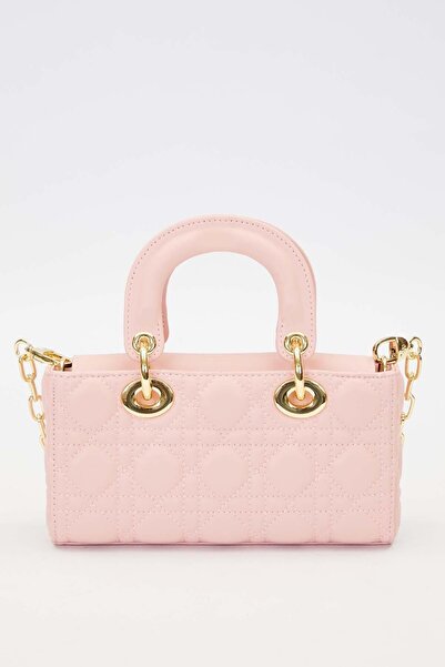 Levidor Рожева сумка з аксесуарами на ланцюжку