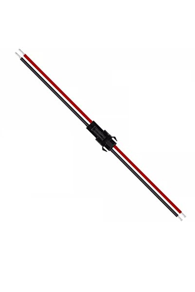 SOHO Cablu conector auto cu 2 fire și 2 pini, mamă-mascul, 20 cm, multicolor