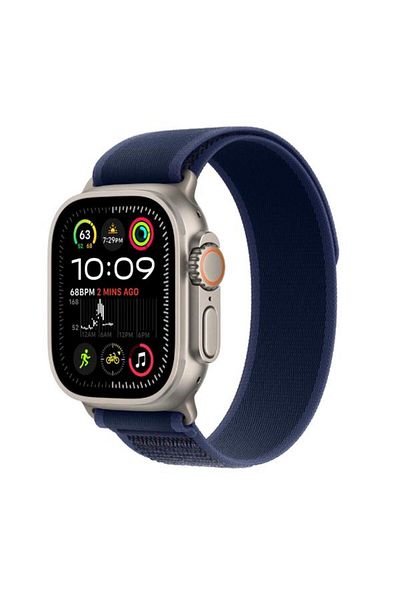 Apple Smartwatch Watch Ultra 2 GPS + Cellular, 49mm Titanium Case with Trail Loop S/M (Blue)