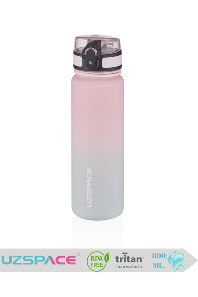 Vagonlife Uzspace Çift Renk Suluk-Matara 800 Ml. (Pipetsiz/Rahat İçim)