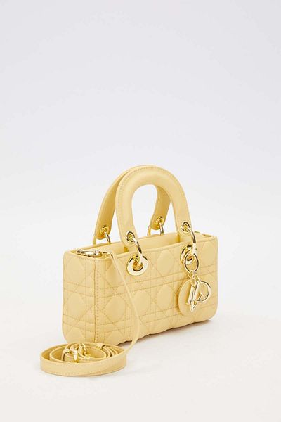 Levidor Yellow Chain Strap Accessory Handbag