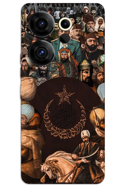 MRCİLETİSİM Tecno Camon 20 Premier 5g Case Hd Pattern Printed Back Cover - Ot...