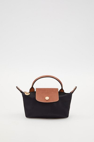 Levidor Black Leather Cover Detailed Handbag