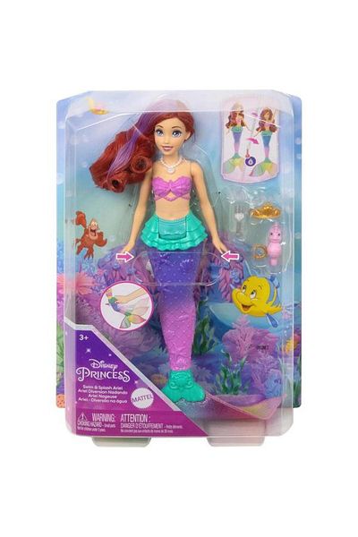 Disney Papusa Princess Color Change Printesa Ariel