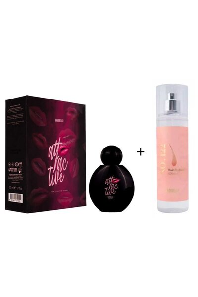 Bargello Attractive Kadın Parfüm + No: 122 Saç Parfüm Oriental - Mnms200atts