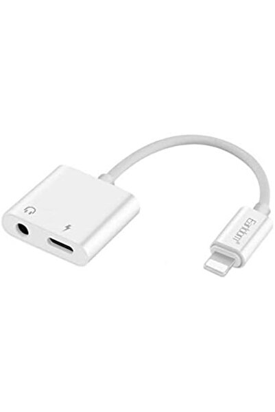 Shopi محول شاحن سماعة الرأس الأصلي 2 في 1 من Earldom ET-OT16 لجهاز iPhone 7 / 8 / X