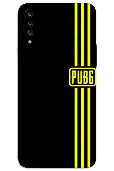 MRCİLETİSİM حافظة سامسونج جالاكسي A20s ذات غطاء خلفي مطبوع بنمط HD - Pubg
