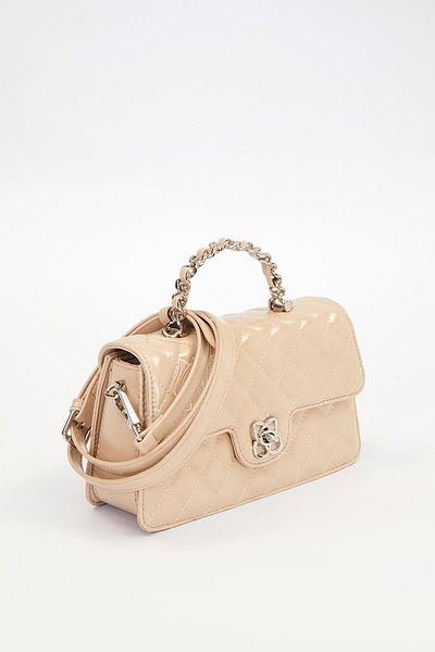 Levidor Mink Rose Printed Handbag