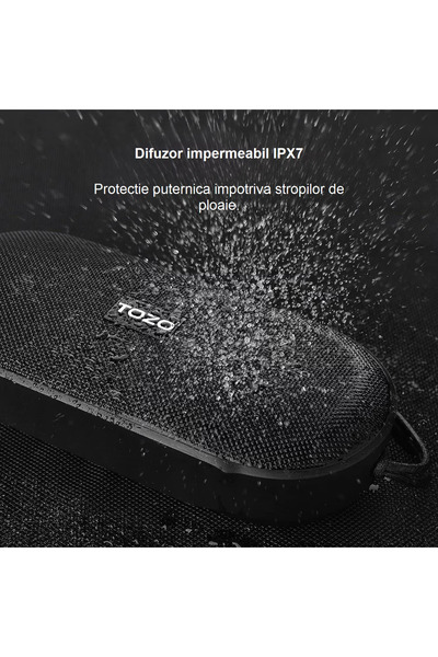 Smart Vibe TOZO PA1 - Φορητό ασύρματο ηχείο, διάρκεια ζωής μπαταρίας 25 ωρών, κλήσεις Bluetooth, μικρόφωνο, 20W, έλεγχος εφαρμογής