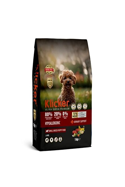 klicker MİNİ IRK YAVRU KÖPEK KURU MAMASI KUZULU 1 KG