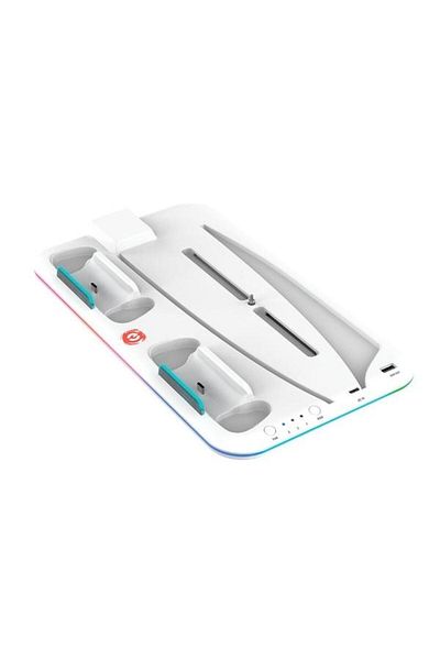 CANYON Stand de racire multifunctional CS-PS5, Iluminare de fundal RGB, compatibil PlayStation 5, fu