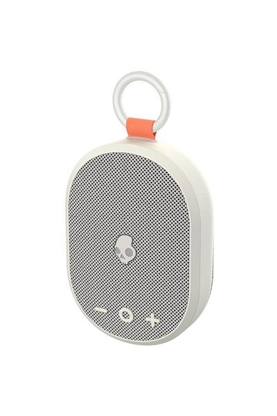 Skullcandy Portable Speaker Kilo Compact, 5 W, Bluetooth, 24-hour Battery Life (White/Orange)
