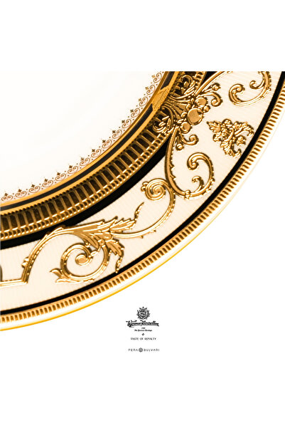 Weımar Carla Of Bavaria 63 Parça Yemek Takımı Siyah