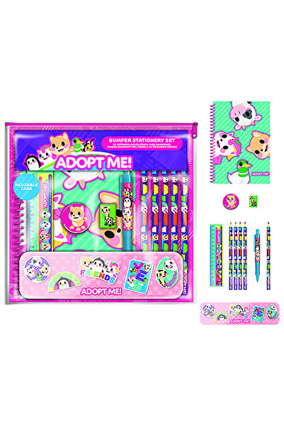 Pyramid مجموعة القرطاسية الأساسية ADOPT ME