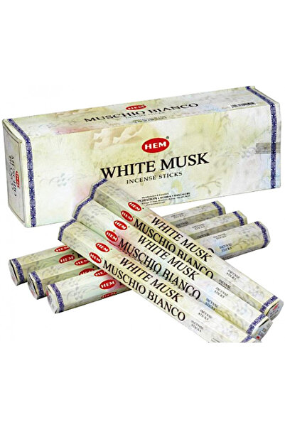 HEM ALL Betisoare parfumate HEM - Musk White (6 seturi x 20buc)