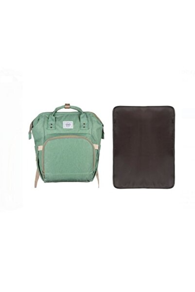 Bibilel Rucsac multifuncțional pentru scutece și biberoane, cu saltea de înfă...