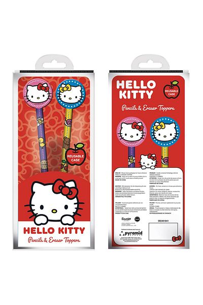 Pyramid HELLO KITTY (SISTERS) PENCILS AND TOPPERS 2PK
