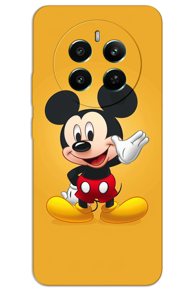 MRCİLETİSİM Realme 12 Plus Case Hd Pattern Printed Back Cover - Mickey 3