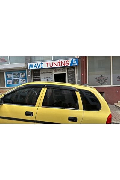 CHROMELINE Opel Corsa b Krom Cam Çıtası Paslanmaz Çelik 4 Parça 1996-2000