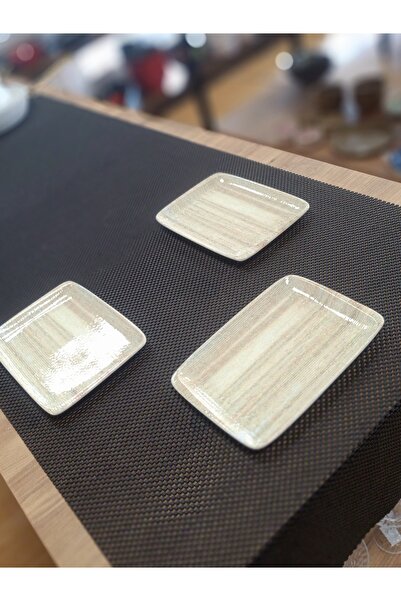 Bonna Patera Moove Dikdörtgen Tabak 23*16 cm (3 Adet)