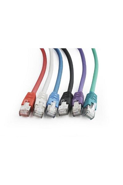 Gembird Network Cable PP6A-LSZHCU-50M, S/FTP, Cat. 6A, LSZH, 50m