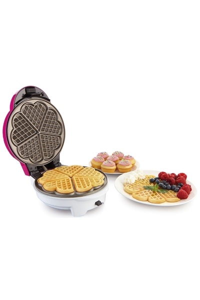 Gorenje WCM702PW Waffle and Muffin Maker, 700W, Non-stick Plates, Pink