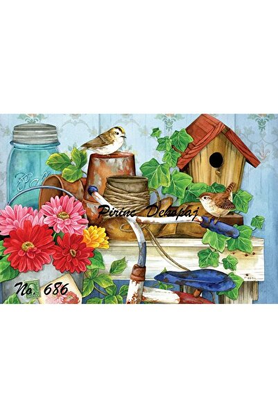 LİNEART ورق ديكور نحاسي رقم:L686- 29x42 سم