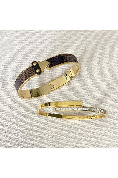 Necati Gün Double Gold Steel Handcuffs