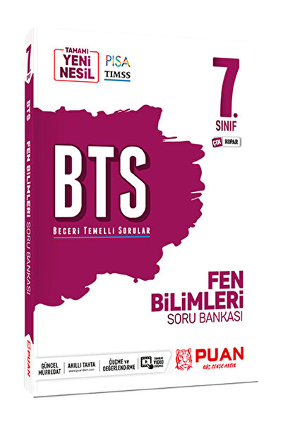 Puan Yayınları Puan Yayınları 7. Sınıf Fen Bilimleri Soru Bankası