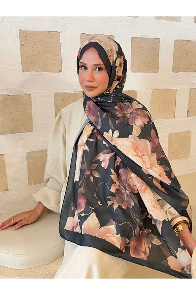Mira İpek Patterned Cotton Soft Shawl Inspiration Series