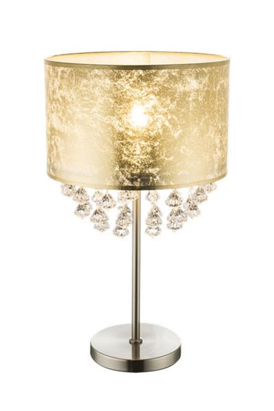 Globo Lighting Lampă de birou Amy 15187T3, cu întrerupător, 1xE27, auriu+crom, IP20, Globo