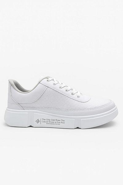 Nstil Casual Men's Sports Shoes Lace-Up Stitching Detail Lightweight Thick High Sole Sneaker Mc06