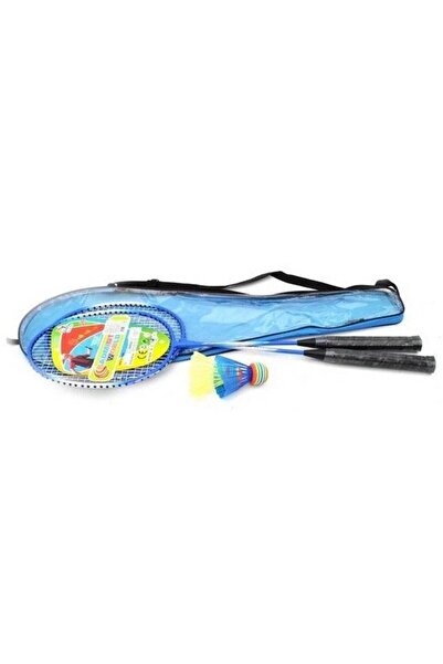 OEM Set of badminton rackets, metal, multicolored