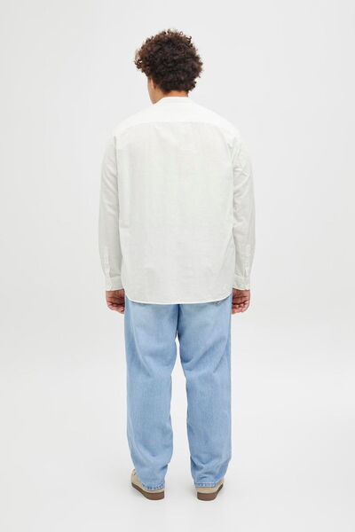 Jack & Jones Πουκάμισο μεικτό λινό Plus Size - Breeze