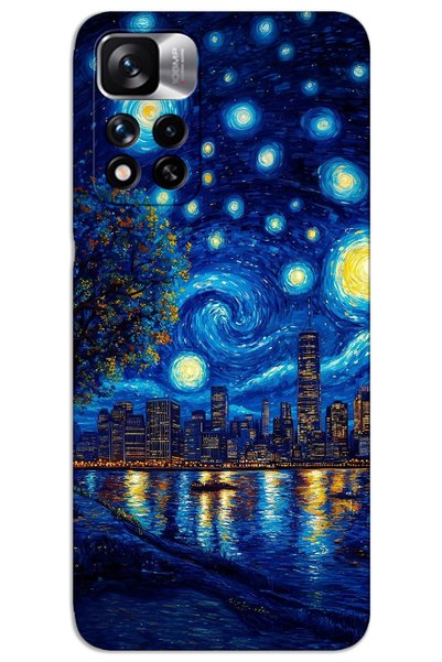 MRCİLETİSİM حافظة هاتف Xiaomi Redmi Note 11 Pro Plus ذات غطاء خلفي مطبوع بنمط...