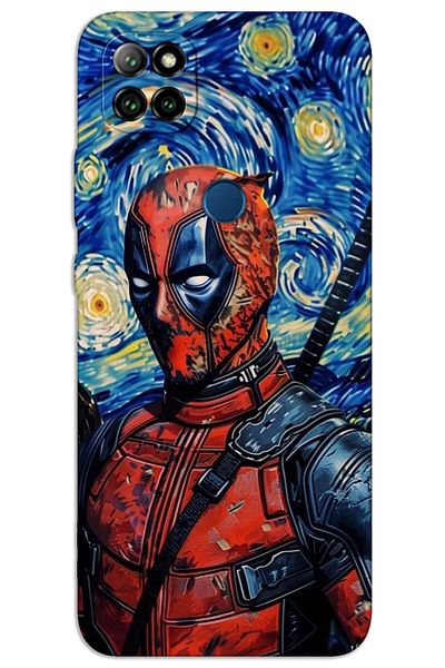 MRCİLETİSİM Casper Via E30 Case Hd Pattern Printed Back Cover - Deadpool