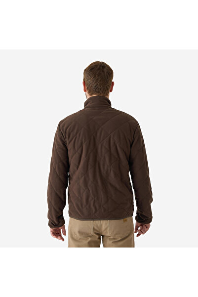 Decathlon Solognac Erkek Avcı Kışlık Mont - 5 °C - Kahverengi - Avcılık ve Doğa Gözlemi - 500