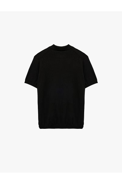 Koton Regular Fit Button Polo Neck Cotton Short Sleeve Knitwear T-Shirt