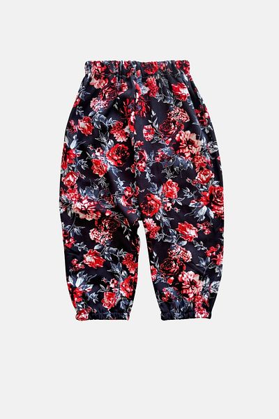 sinankardeşler Young Girl Elastic Viscose Patterned Shalwar 13-25 Years