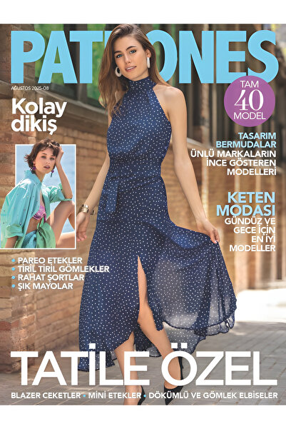 Turkuvaz Dergi Patrones Dikiş Dergisi ptrs01