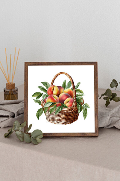 Dekorsiahome Četvrtasta slika sa drvenim okvirom TK1203